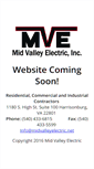 Mobile Screenshot of midvalleyelectric.net